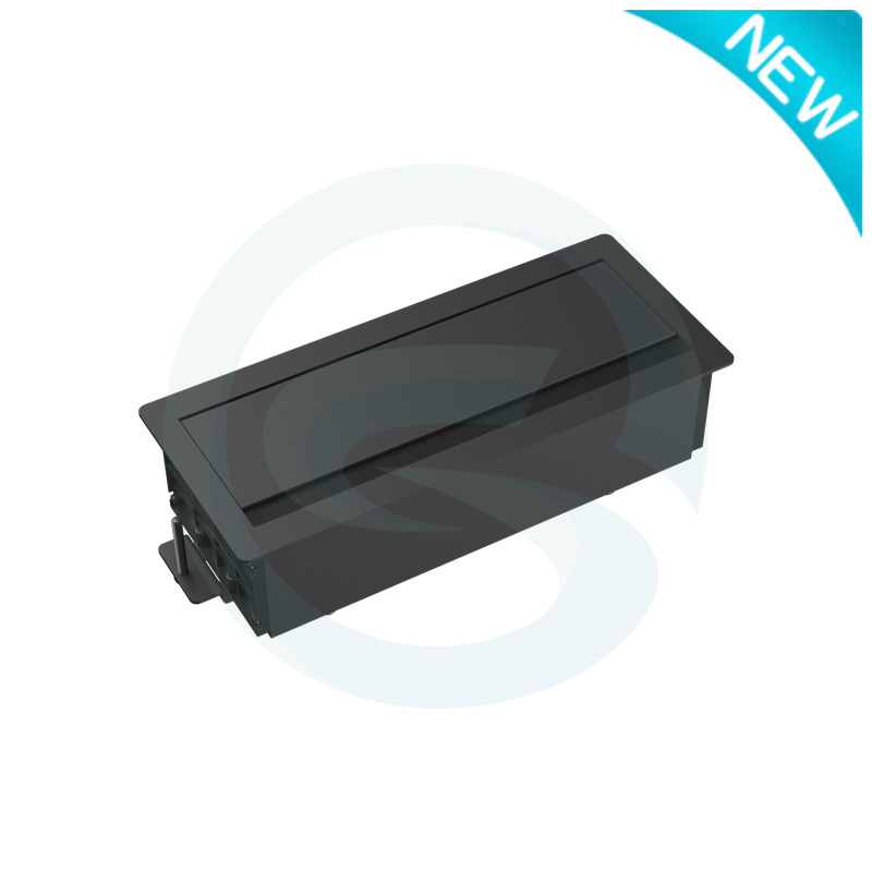 Sinoamigo STS-6/4 Sliding Lid Desk Outlet